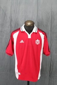 Team Canada Soccer Jersey (VTG) - 2000 Away Jersey by Adidas - Men's Large - Picture 1 of 8