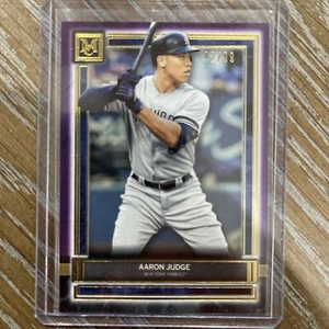 2020 Topps Museum Aaron Judge Purple Variation Sp #42/99 Yankees - Bild 1 von 2