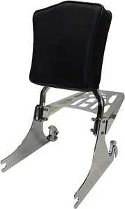 Detachable Sissy Bar/Backrest/Luggage Rack for Harley Softail 200mm Rear Fender - Picture 1 of 14