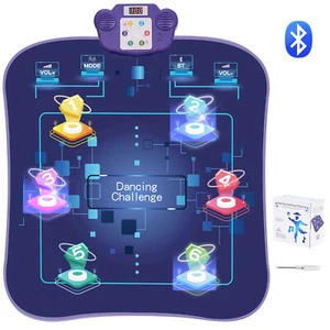 VEVOR Tapis de Danse Enfants de Jeu Bluetooth pour Filles Garçons 3 Ans et Plus - Photo 1/12