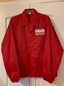 BUD OF CALIFORNIA Vintage Nylon Jacket ~Size Large~ Late 1970’s - Early 1980’s - Picture 1 of 10