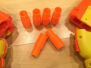 Buzz Bee Compatible Shotgun Rifle DoubleShot Soft Dart Blaster Reloadable Shells - Picture 1 of 9
