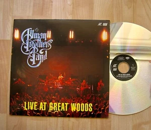 ALLMAN BROTHERS BAND live at Great Woods  Laserdisc - Picture 1 of 2