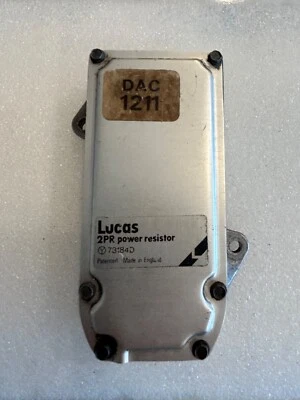 Jaguar XJS 1987 Lucas 2PR power resistor control relay 73196A - Image 1 of 4