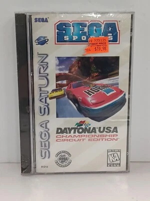 DAYTONA USA: CHAMPIONSHIP CIRCUIT EDITION Sega SATURN 1998 NEW FACTORY SEALED - Image 1 of 4