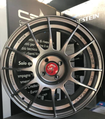 KIT 4 CERCHI LEGA FIAT 500/595 ABARTH 7X17 4X98 ET29  MAK XLR ANTRACITE LUCIDO - Imagen 1 de 4