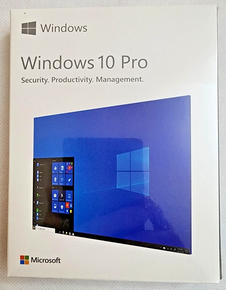 Microsoft Windows 10 Professional -32/64-Bit - USB - New Sealed Retail Package - Image 1 of 4