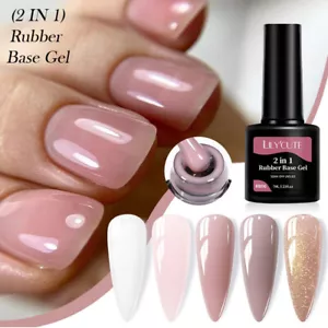 Rubber Base Gel Semi-Permanent Nagellack Nagelaufbau Gel 7ml LILYCUTE 2 IN 1 - Bild 1 von 24