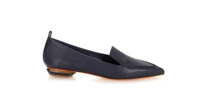 Nicholas Kirkwood Dark Blue Bottala beya loafer - pewter women's shoes 34 - Picture 1 of 5