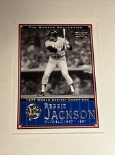 ⚾️#305/500 REGGIE JACKSON SP 2000 Upper Deck The Master Collector Yankees #NYY21