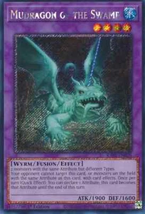 Mudragon of the Swamp RA01-EN028 1er Secreto Platino Raro Casi Nuevo Yu-Gi-Oh! JUEGOS ADN - Imagen 1 de 1
