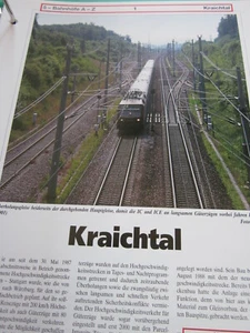 Bahnhof mit Gleisplan N Kraichtal Baden Württemberg 2S - Bild 1 von 2