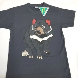 Tasmanian Devil Shirt Size XS Kids Dark Gray Short Sleeve New with tags - Picture 1 of 6