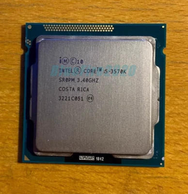 Intel Core i5-3570K CPU Quad Core 3.4GHz 4-Thread 6M SR0PM LGA 1155 Processor - Image 1 of 4
