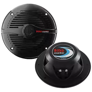 Altavoces para barco BOSS Audio Systems MR60B 6,5” 200 W - 2 vías, resistentes a la intemperie, 4 ohmios - Imagen 1 de 6