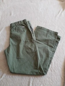 Columbia Youth Green Omni Shield Flat Front Straight Leg Chino Pants Size XL. OB - Picture 1 of 7