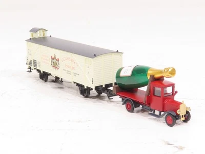 Marklin 2002 HO Museum Reefer & Metal Truck LN 12315 - Image 1 of 4