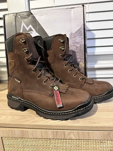 Rocky Rams Horn Stiefel Herren 8M Wasserdicht Mittelfuß Composite Toe Western - Bild 1 von 7