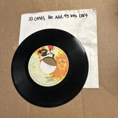 Kongas Jungle /Conga Fun 1974 Barclay 45 Foto 1 de 3