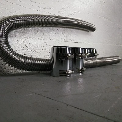 Kit de mangueras de radiador Ford Bronco 48 de acero inoxidable SS 1966-1996  Foto 1 de 4