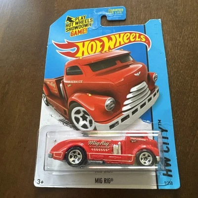 Hot Wheels MIG RIG 9/250 HW 2014 rojo ciudad Foto 1 de 4
