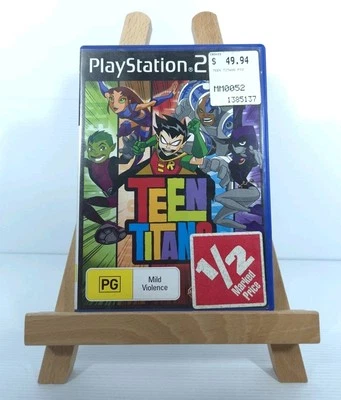 Teen Titans PlayStation 2 Ps2 Game Manual 2006  - Image 1 of 4