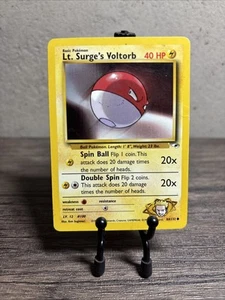 Lt. Surge's Voltorb 084/132 Gym Heroes-Unlimited Edition Regular-Fast Ship-LP!! - Picture 1 of 10