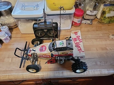 Vintage Tamiya Frog RC Car 58041 Buggy Brat Complete /w Full Raido RUNS - Image 1 of 4