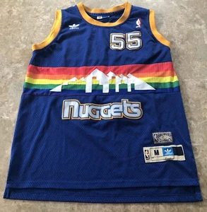 Adidas Dikembe Mutombo Denver Nuggets Blue Men’s Medium Hardwood Classics - Picture 1 of 3