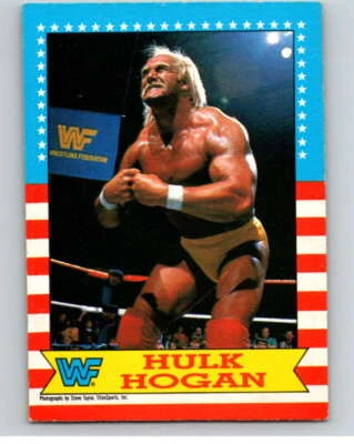 1987 O-Pee-Chee WWF #3 Hulk Hogan  V69382 - Image 1 of 2