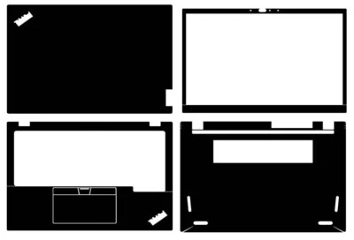 Carbon Vinyl Sticker Skin Decal Cover for Lenovo ThinkPad L13 Gen 3 13.3" Lapotp - Image 1 of 4