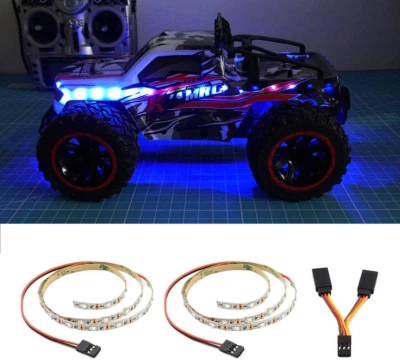 Tira de luz LED para avión de ala fija RC avión de ala voladora modo de dron de ala AR Foto 1 de 4