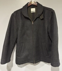 Billy Reid Lana Polyamide Blend Zip Jacket Medium Gray - Picture 1 of 8