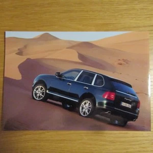 Fotografía de prensa original PORSCHE CAYENNE S 4.5 V8 (en desierto) 2002-2003 - Imagen 1 de 2