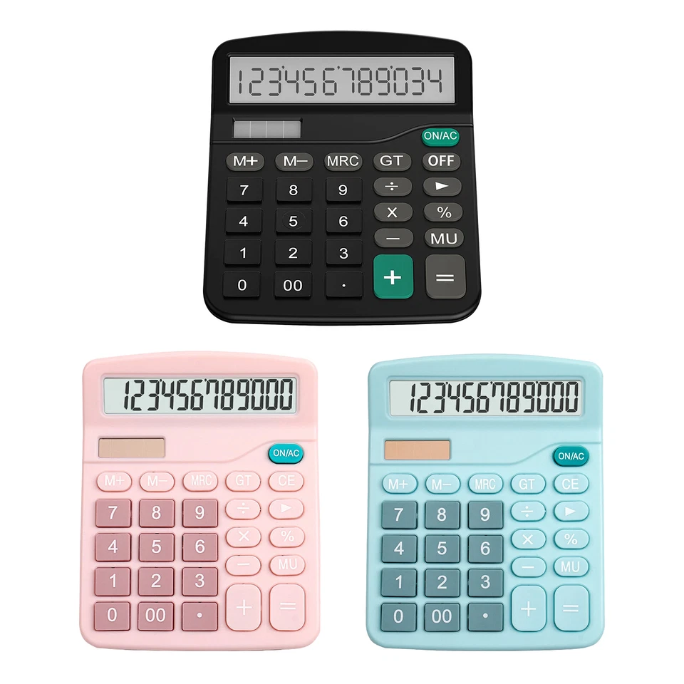 Basic Calculator: Office and Home Style Calculator - 12-Digit - Educational - - Image 1 of 1