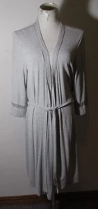 P.J. SALVAGE Gray Long Modal Stretch Robe Size L - Picture 1 of 6