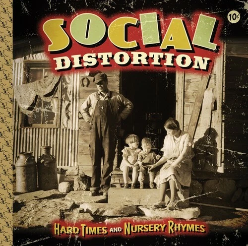 SOCIAL DISTORTION-HARD TIMES and NURSERY RHYMES-2010 EPITAPH DOUBLE VINYL-CANADA - Image 1 of 1