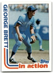 1982 Topps George Brett Kansas City Royals #201