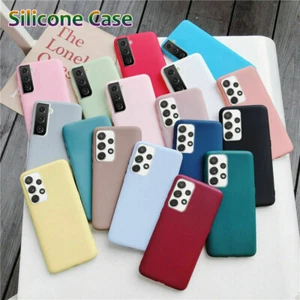 For Samsung Galaxy A12 A13 A23 A32 A42 A53 Slim Soft Silicone Phone Case Coverš„ - Picture 1 of 26