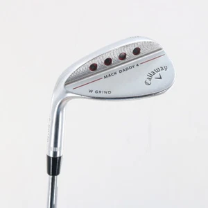Callaway Mack Daddy 4 Platinum Chrome Sand Wedge 58 Deg 58.12 Stiff LH P-144331 - Picture 1 of 7