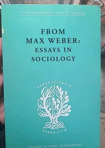 Internationale Bibliothek für Soziologie Ser.: Von Max Weber: Aufsätze in der Soziologie - Bild 1 von 2