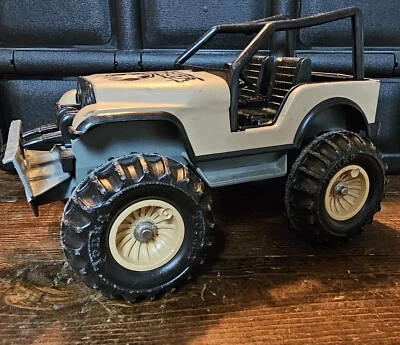  Tonka Steel Monsters: JEEP WRANGLER Enforcer (1980'S) See Pictures For Damage. - Image 1 of 4