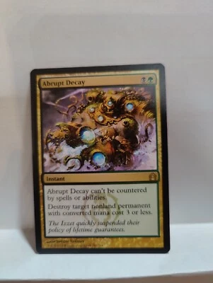 MTG Abrupt Decay Return to Ravnica 141/274 Regular Rare NM - Image 1 of 2