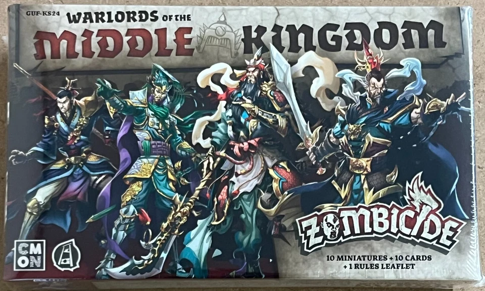 Warlords of the Middle Kingdom Zombicide: White Death Green Horde Black Plague - Image 1 of 2