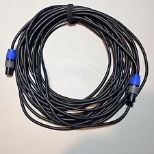 Neutrik NL2FC Liechtenstein 50 foot Speaker Cable Working Condition Twist Male