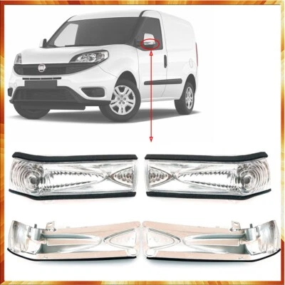 Per FIAT Doblo Indicatore Specchio Ala Luce Ripetitore L & R 71765449 71765377 - Immagine 1 di 4