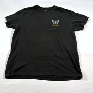 Camiseta Katin Para Hombre Manga Corta Negra Sombría Estampado VACACIONES MENTALES Camiseta Talla L - Imagen 1 de 11