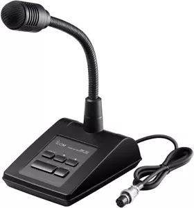 ICOM SM-50 Soporte de escritorio Micrófono 30 dB Negro Desde Japón Nuevo - Imagen 1 de 2