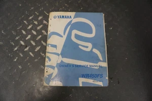 2003 Yamaha OEM WR450FS Owner's Service Manual Buch LIT-11626-17-49 5TJ-28199-11 - Bild 1 von 6