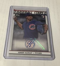 2020 Topps Baseball Stars Adbert Alzolay Rookie Auto